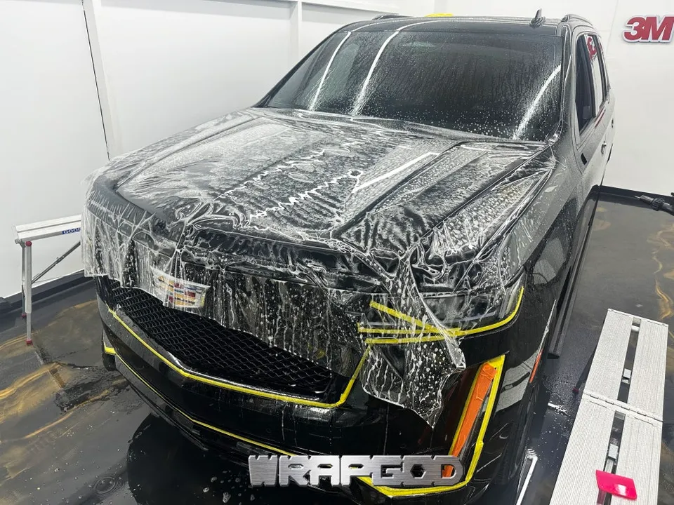 Cadillac EscaladeのPPF施工事例：費用目安と仕上がり 施工写真 2-3