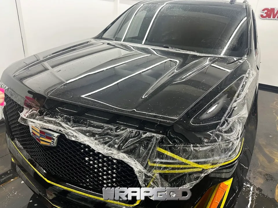 Cadillac EscaladeのPPF施工事例：費用目安と仕上がり 施工写真 3-3