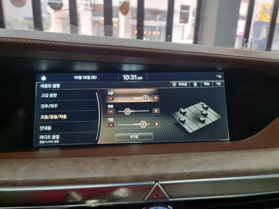 Genesis G90のカーオーディオ施工事例 施工写真 1-2