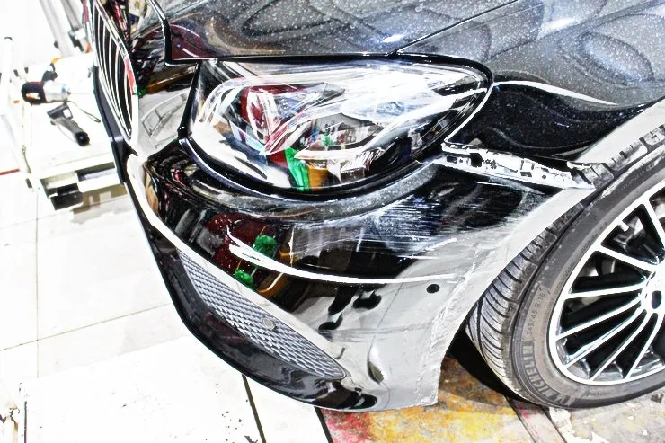 Mercedes-Benz E-Class W213 body repair - Mercedes-Benz E-Class W213 Body Repair & Painting Review photo 3