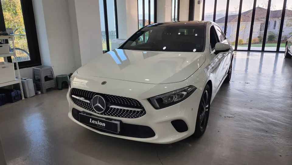 Mercedes-Benz A-Class seat ventilation installation result