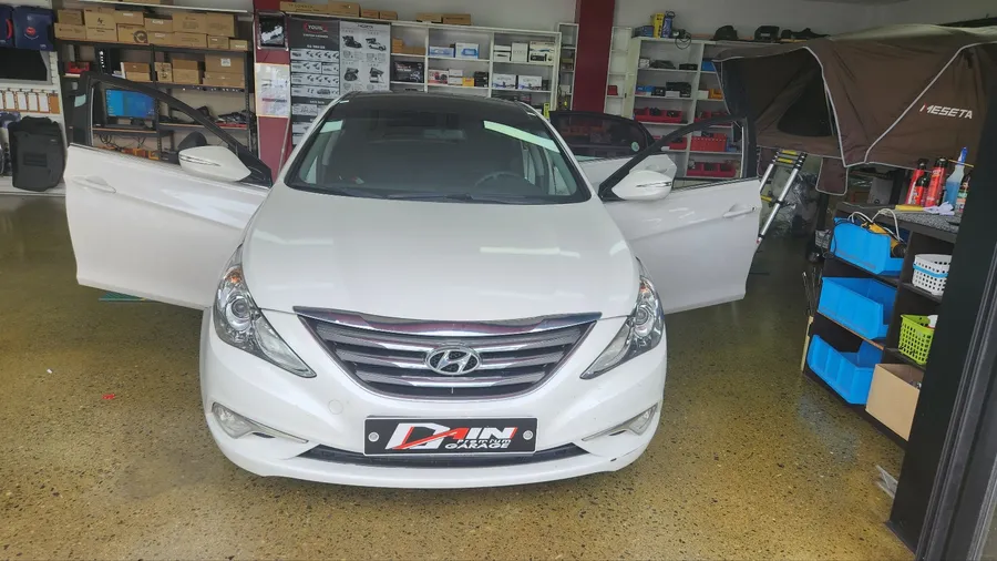 Hyundai Sonata seat ventilation installation result