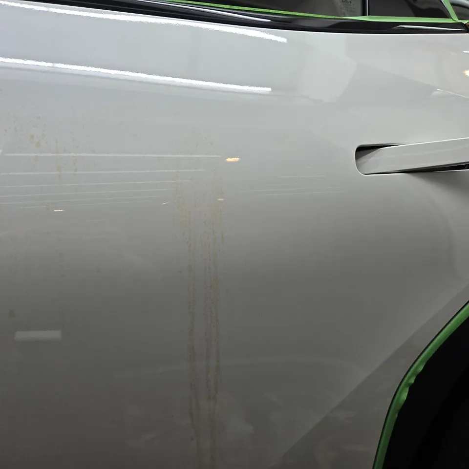 Kia EV4のガラスコーティング事例 施工写真 2-1