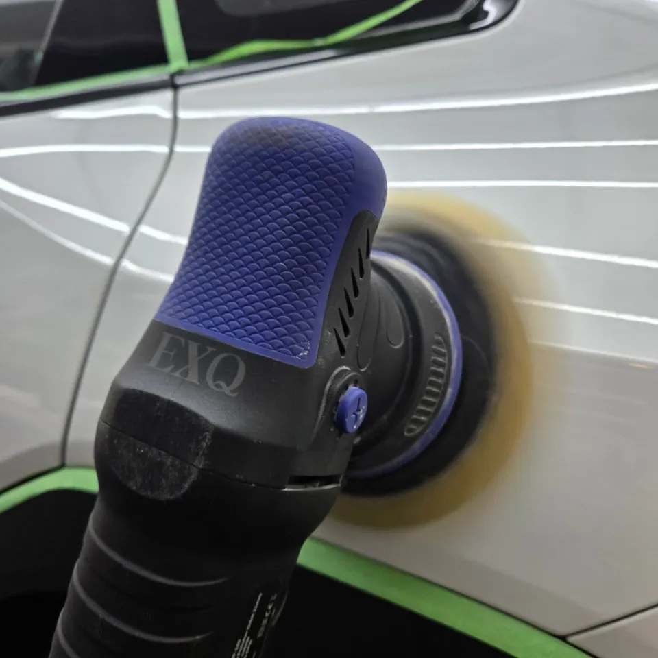 Kia EV4のガラスコーティング事例 施工写真 2-2