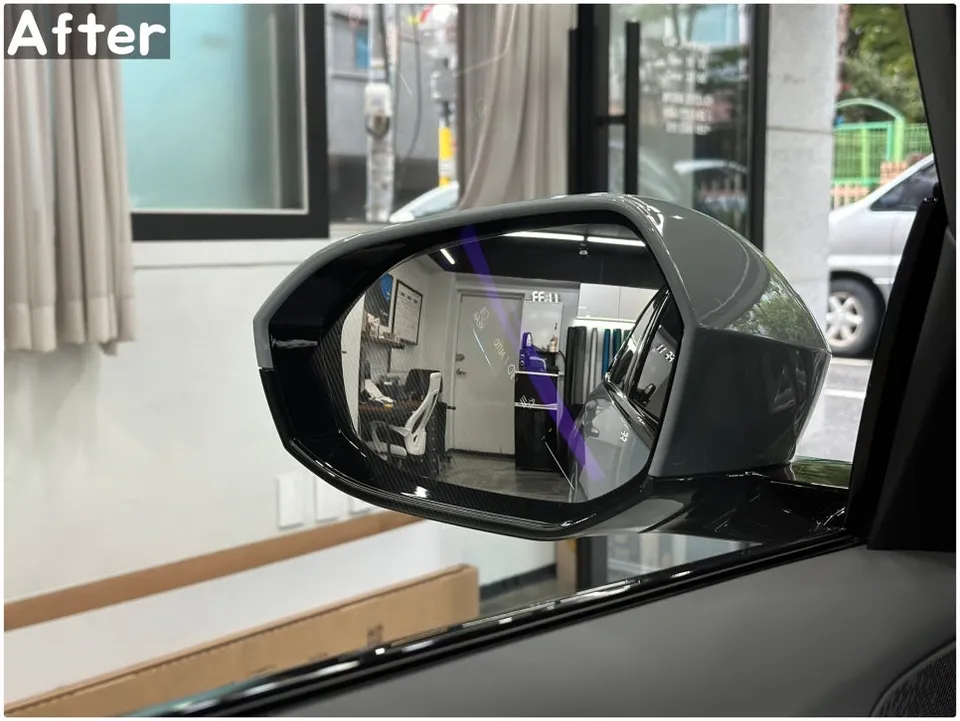 BMW 5 Series G60 oem options - BMW 5 Series G60 Wide Angle Mirror Upgrade Review photo 3