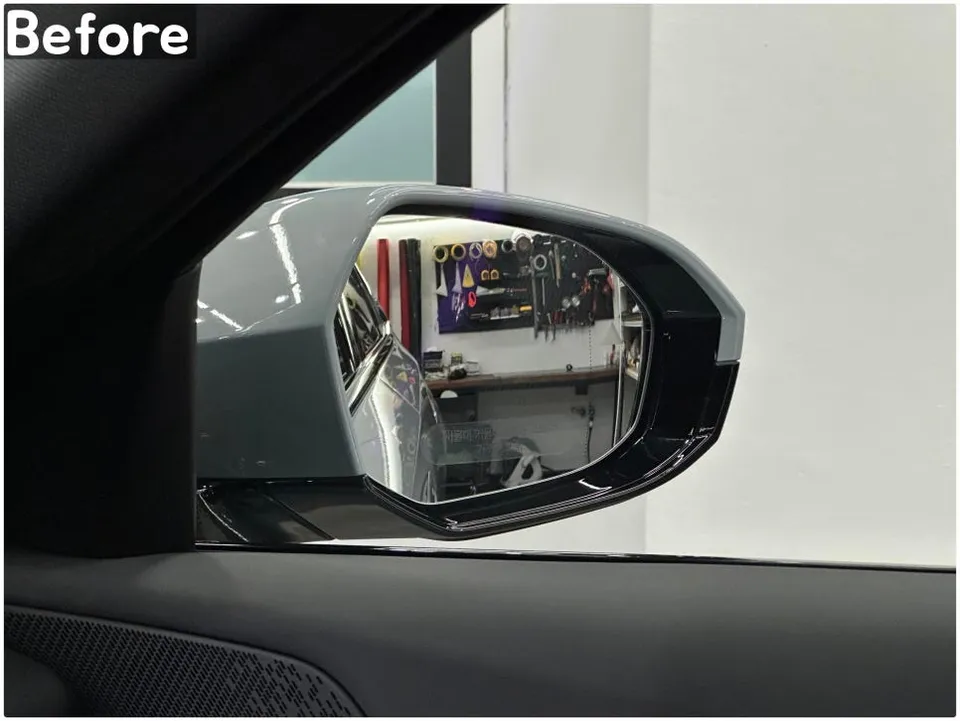 BMW 5 Series G60 oem options - BMW 5 Series G60 Wide Angle Mirror Upgrade Review photo 4