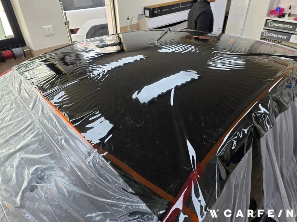 Tesla Model Y PPF施工事例|韓国での実例 施工写真 1-2