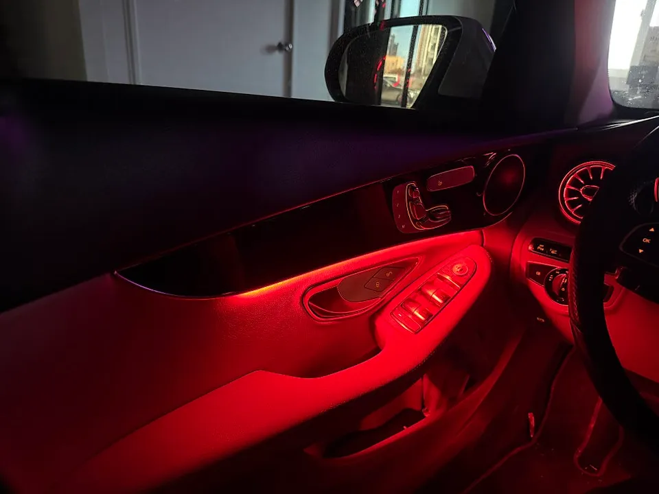 Mercedes-Benz C-Class Ambient Lighting Review — Enhanced Interior After