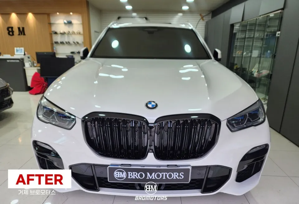 BMW X5のカーフィルム施工事例｜費用目安・仕上がり 施工写真 2-1
