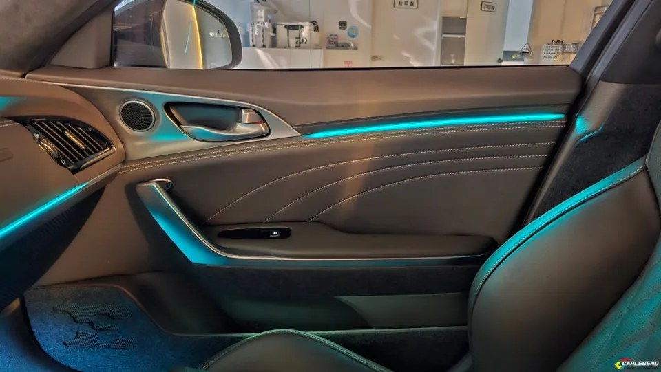 Genesis Stinger ambient lighting - Genesis Stinger Ambient Lighting Installation - Enhanced Luxury photo 5