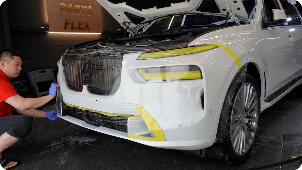 BMW X7 G07 PPF施工事例｜費用目安と仕上がり 施工写真 3-2