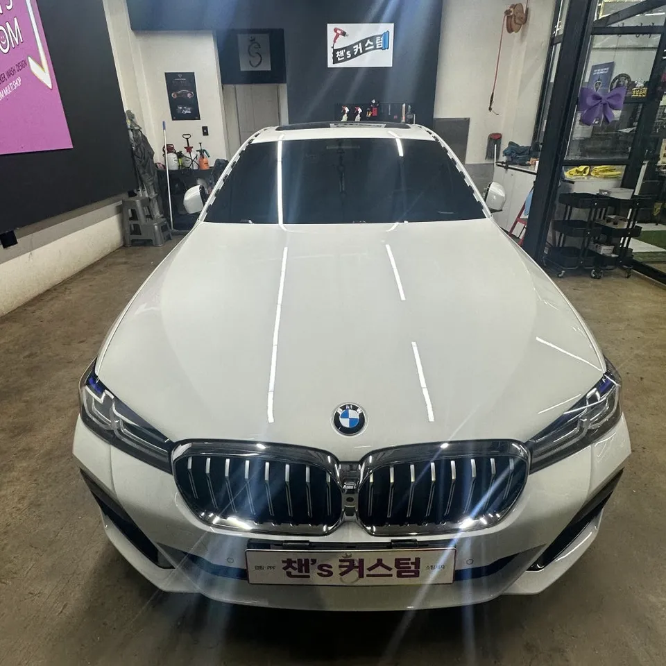 BMW 5 Series ppf installation result