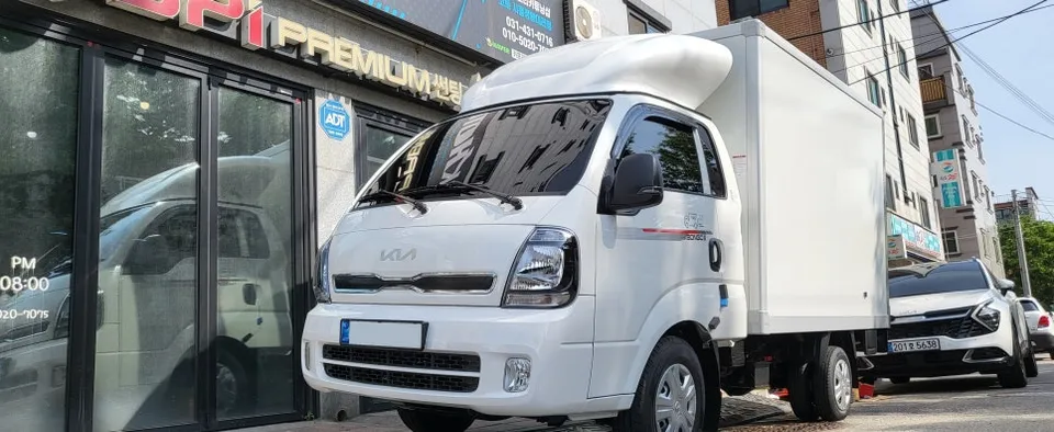 Kia Bongo 3 ceramic coating installation result