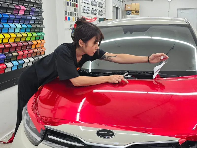 Lexus ESのPPF施工事例|費用目安と仕上がり 施工写真 2-3