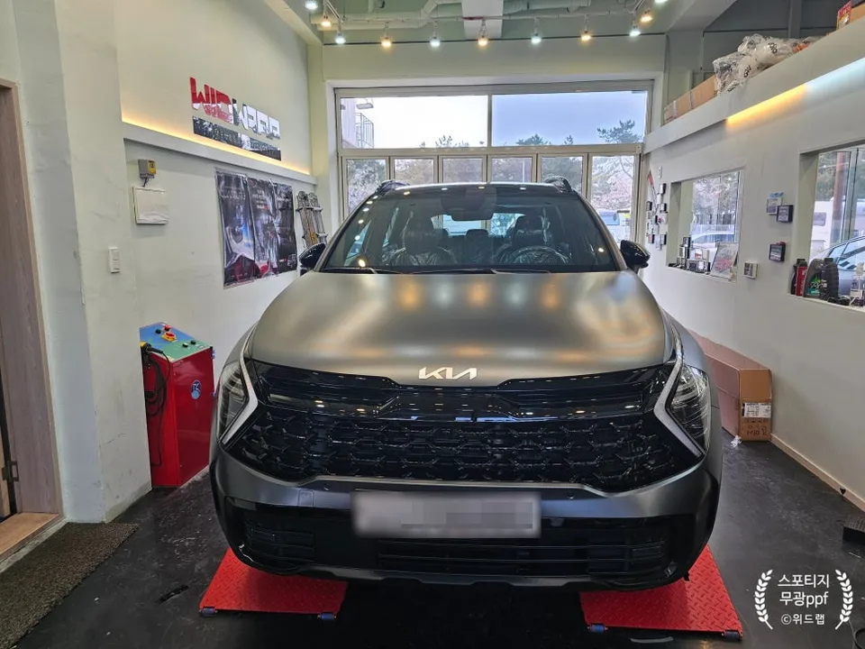Kia Sportage NQ5のPPF施工事例|費用目安・仕上がり 施工写真 2-1
