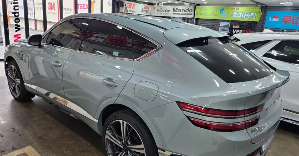 Hyundai Santa FeのPPF施工事例｜費用目安と仕上がり 施工写真 2-1