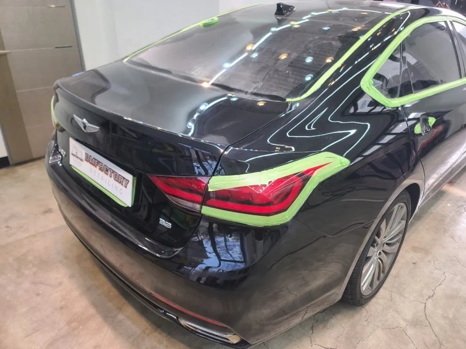 Genesis G80 Ceramic Coating Review: Restoring Black Paint photo 3