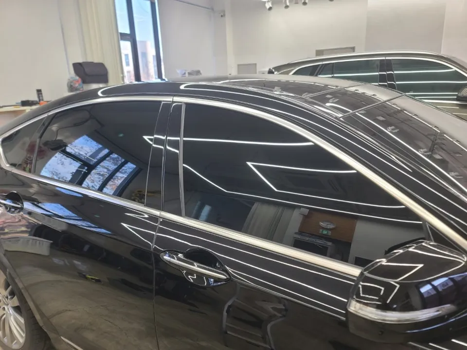Genesis G80 ceramic coating - Genesis G80 Ceramic Coating Review: Restoring Black Paint photo 4