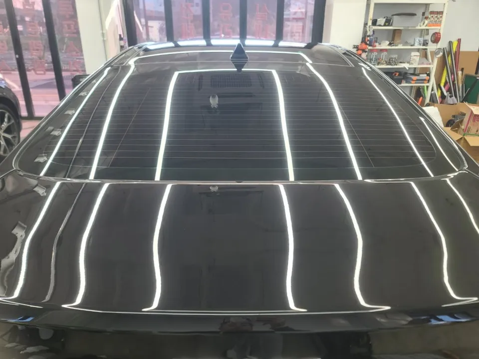 Genesis G80 ceramic coating - Genesis G80 Ceramic Coating Review: Restoring Black Paint photo 5