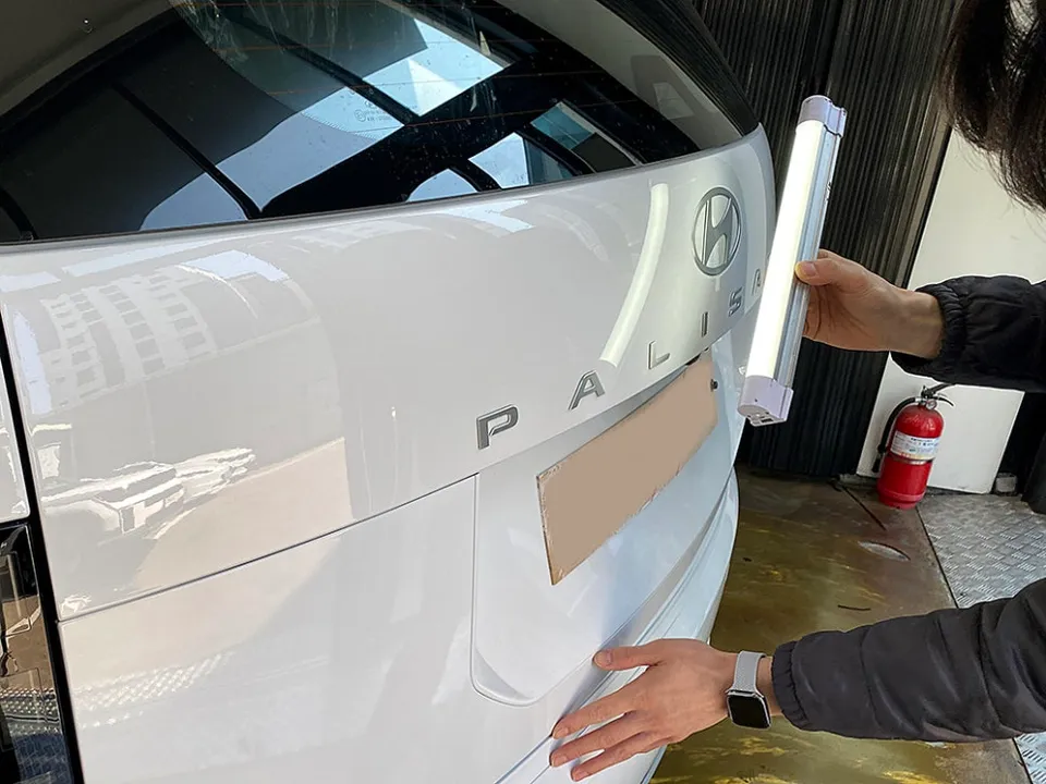 Hyundai Palisadeのカーフィルム施工事例|費用目安・仕上がり 施工写真 2-2