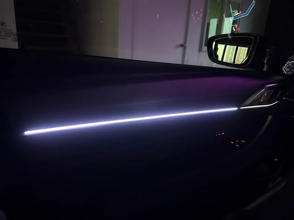 BMW M4 Ambient Lighting Upgrade: Enhancing the G82 Interior photo 4