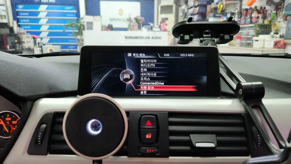 BMW 3 Series F30 android head unit installation result
