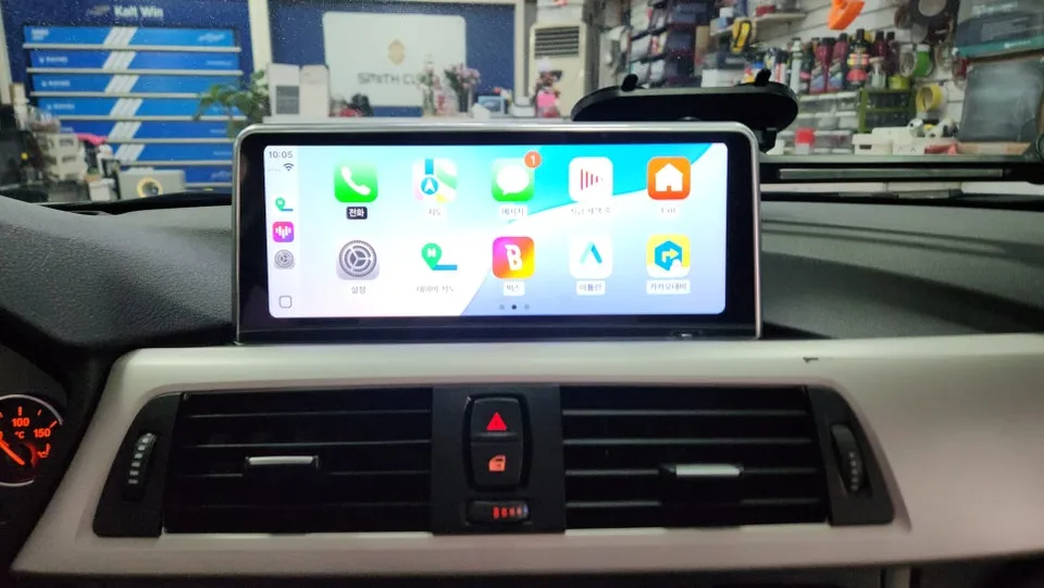 BMW 3 Series F30のAndroid Auto・CarPlay取付事例 施工写真 6