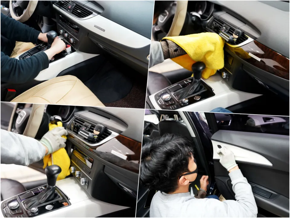 Audi A6のカーラッピング事例|費用目安・仕上がり 施工写真 1-2