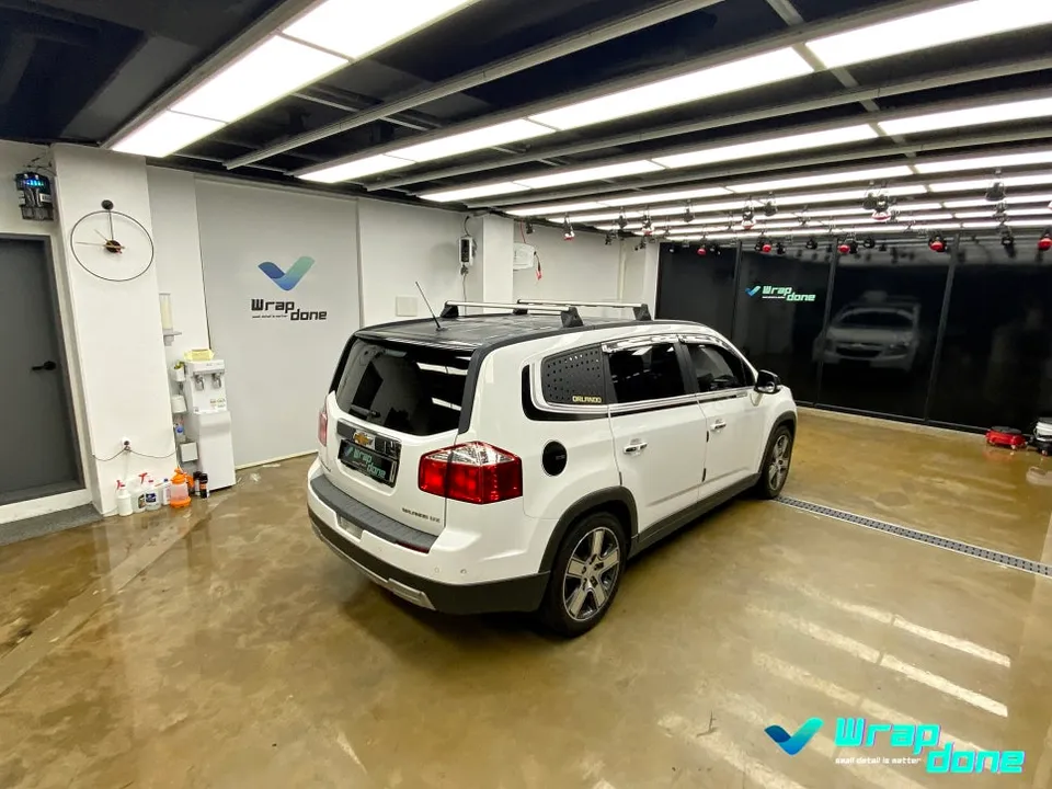 Chevrolet Orlandoのカーラッピング事例｜費用目安・仕上がり 施工写真 2-1