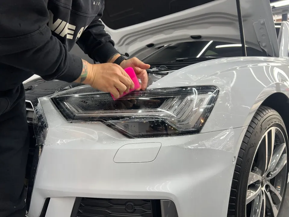 Audi A6のカーフィルム施工事例|費用目安・仕上がり 施工写真 3-3