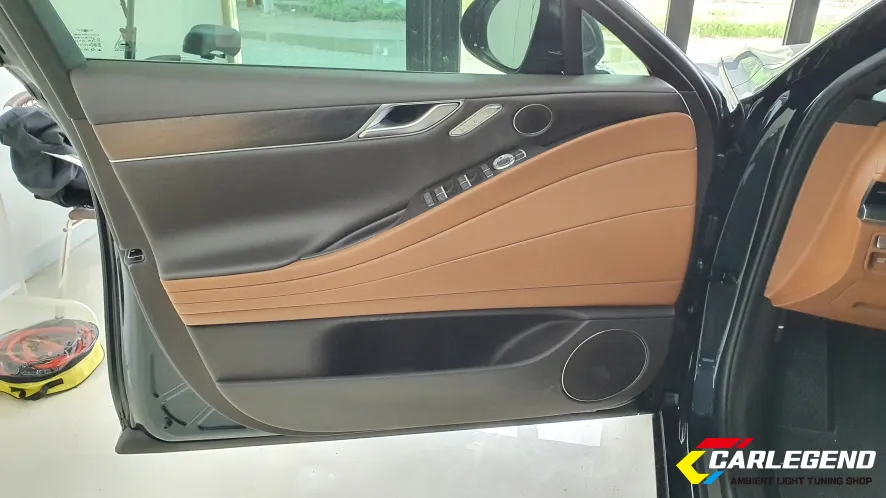 Genesis G80 RG3 ambient lighting - Genesis G80 Ambient Lighting Review: Custom Molded Interior LEDs photo 3