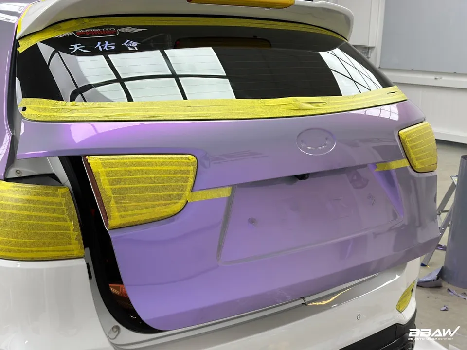 Kia Sorento 4th Genのカーラッピング事例|費用目安・仕上がり 施工写真 3-3