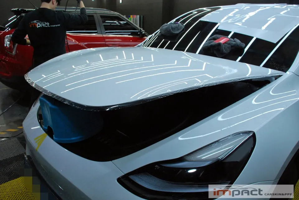 Tesla Model YのPPF施工事例|費用目安・仕上がり 施工写真 2-1