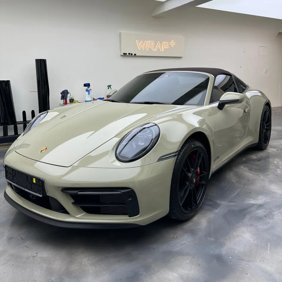 Porsche 911 TargaのPPF施工事例|費用目安と仕上がり 施工写真 3-1