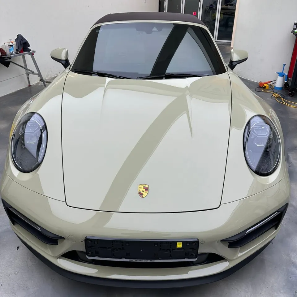 Porsche 911 TargaのPPF施工事例|費用目安と仕上がり 施工写真 2-2