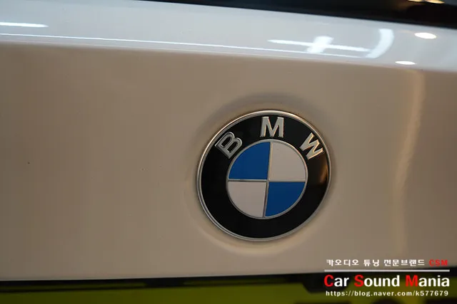 BMW M3 car audio installation result