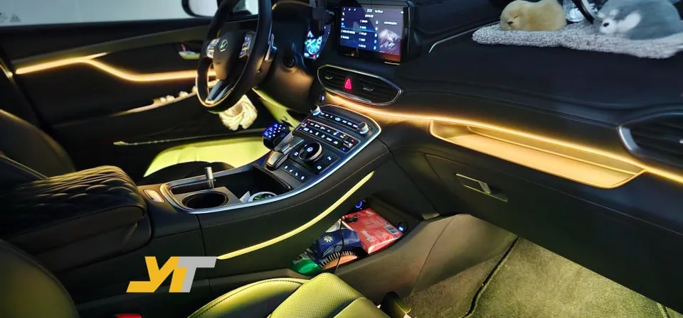 Hyundai Santa Fe TM ambient lighting - Hyundai Santa Fe TM Ambient Lighting Review — Cost & Results photo 4