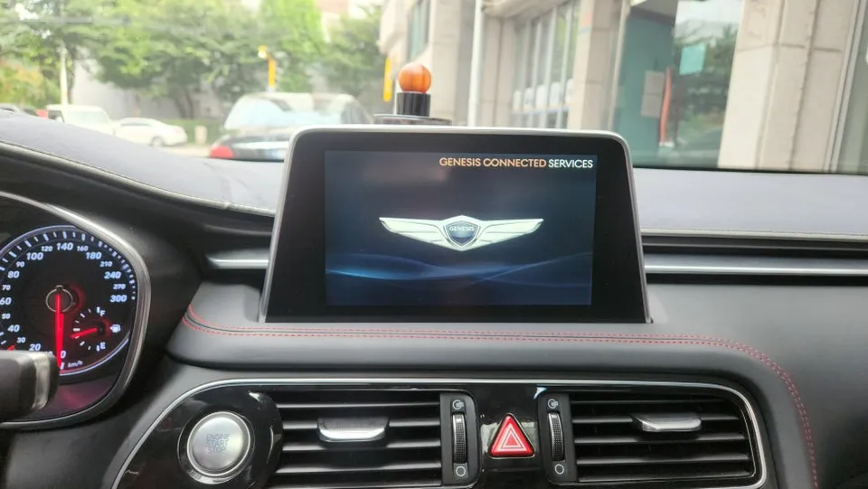 Genesis G70 car audio installation result