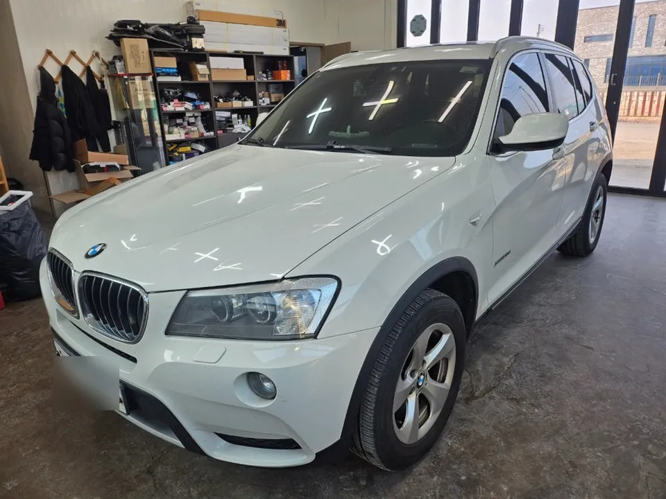 BMW X3 oem options installation result