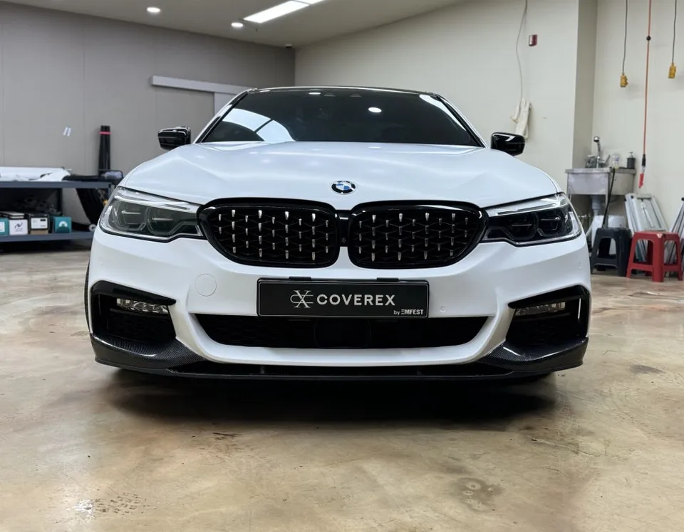 BMW 5 Series G30のカーラッピング事例 施工写真 3-1