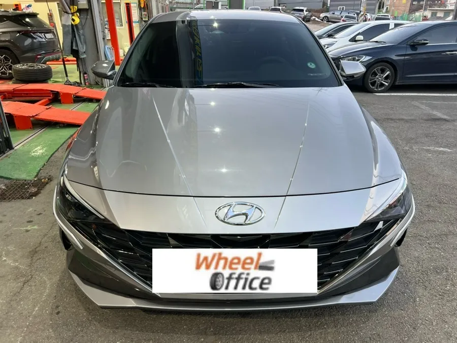 Hyundai Elantra wheel repair installation result