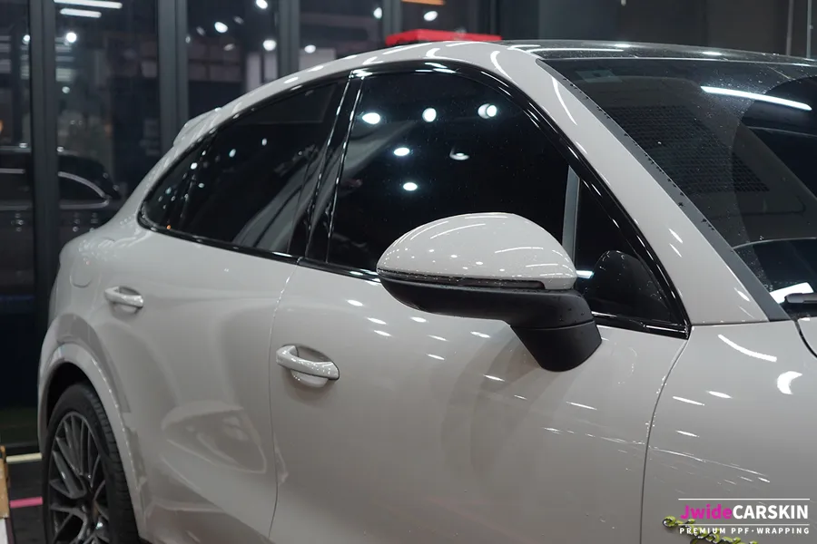 Porsche CayenneのPPF施工事例|韓国での実例紹介 施工写真 3-1