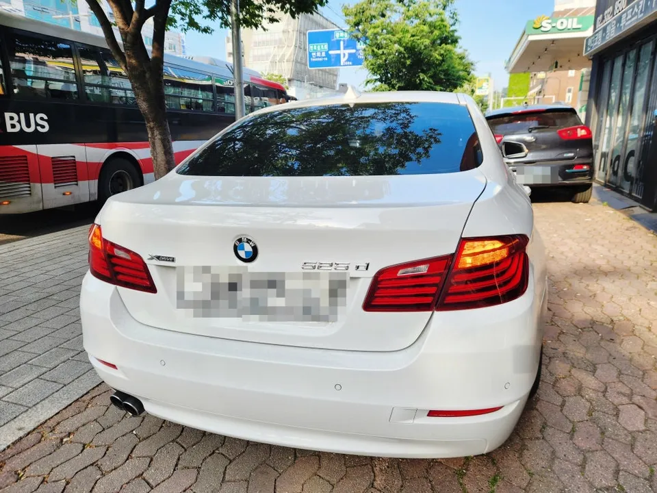 BMW 5 Series body repair installation result