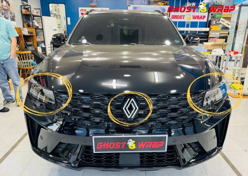 Renault KoleosのPPF施工事例 施工写真 3-1