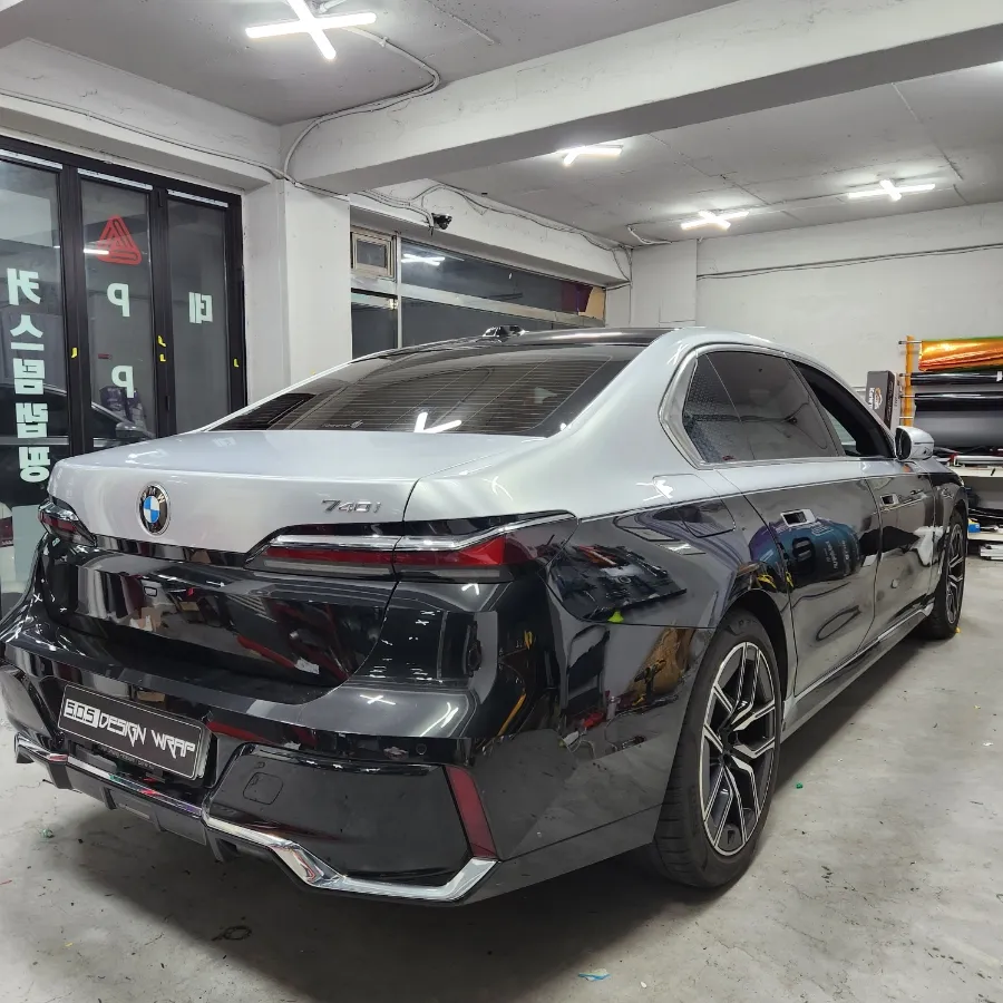 BMW 7 Series G11/G12 カーラッピング事例|費用目安・仕上がり 施工写真 2-2