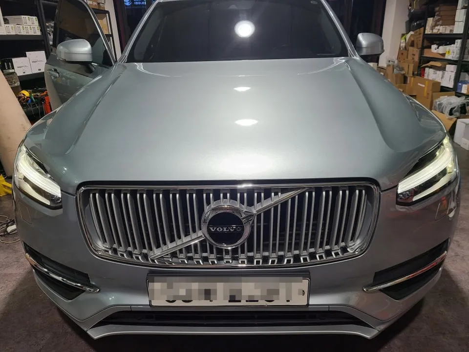 Volvo XC90 car audio installation result