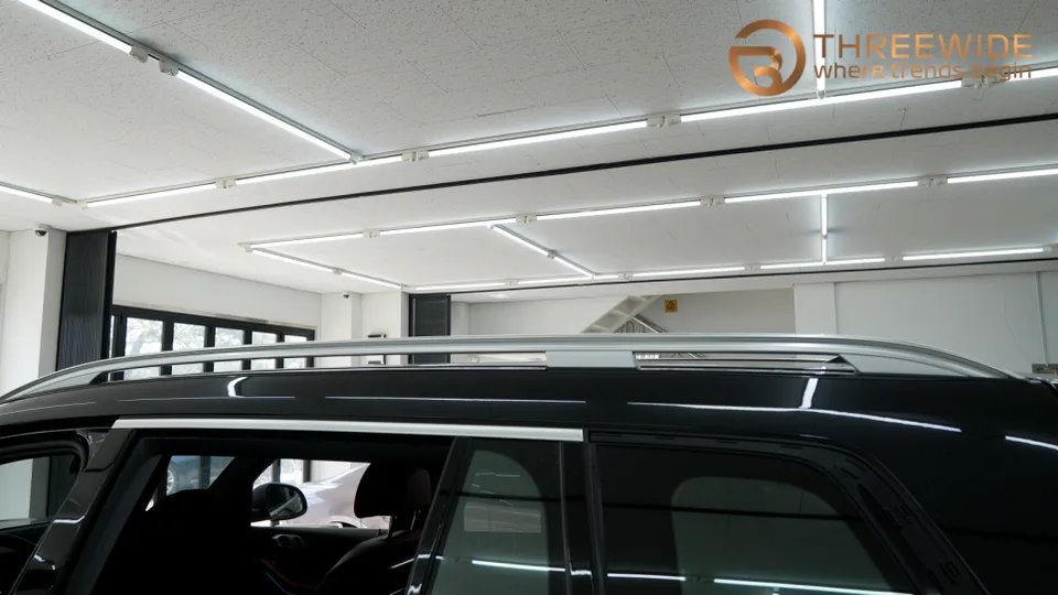 BMW X7 G07のカーラッピング事例:クロームをブラック化 施工写真 1-3