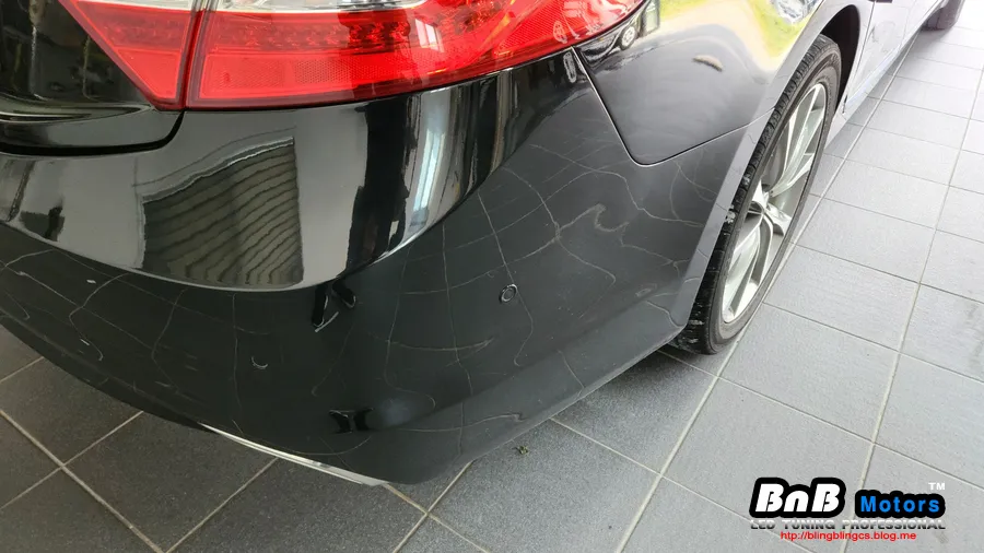 Hyundai Grandeur HGのPPF施工事例 施工写真 1-3