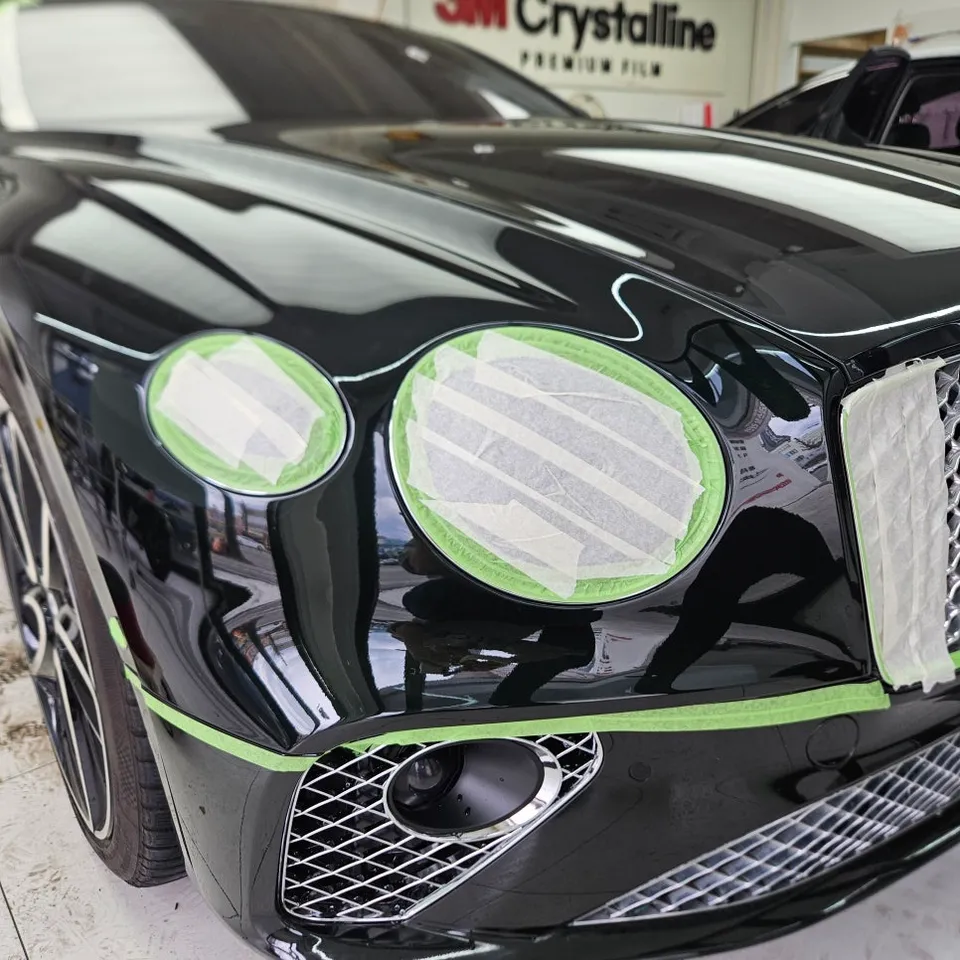 Bentley Continental GTのPPF施工事例|費用目安と仕上がり 施工写真 1-3