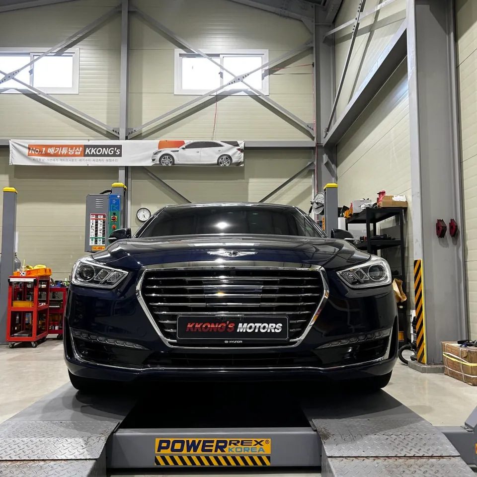 Genesis EQ900 exhaust upgrade review